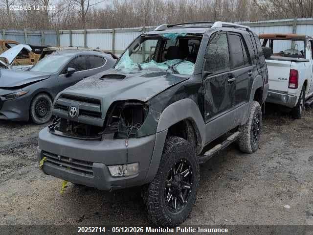 20252714 :رقم المزاد ، JTEBU14R930001725 vin ، 2003 Toyota 4runner Sr5 V6 مزاد بيع