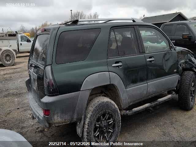 20252714 :رقم المزاد ، JTEBU14R930001725 vin ، 2003 Toyota 4runner Sr5 V6 مزاد بيع