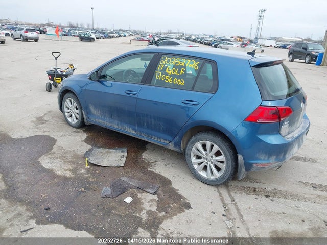 3VW217AUXHM056002 Volkswagen Golf 1.8 Tsi