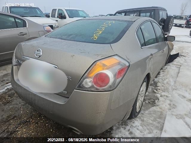 2012 Nissan Altima 2.5 S მანქანა იყიდება აუქციონზე, vin: 1N4AL2APXCC109934, აუქციონის ნომერი: 20252753
