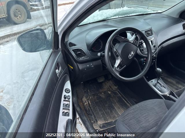 Продажа на аукционе авто 2016 Hyundai Accent Gl, vin: KMHCT5AE4GU282847, номер лота: 20252761