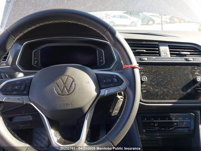 Aukcja sprzedaży 2023 Volkswagen Tiguan Comfortline 2.0 Tsi, vin: 3VVMB7AX1PM006592, numer aukcji: 20252765