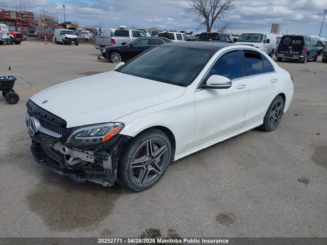 20252771 :رقم المزاد ، 55SWF8EB8LU329518 vin ، 2020 Mercedes Benz C300 4matic مزاد بيع