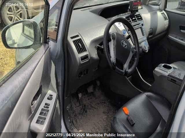 2012 Toyota Prius V მანქანა იყიდება აუქციონზე, vin: JTDZN3EU7C3028614, აუქციონის ნომერი: 20252779