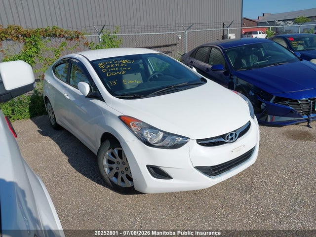 Aukcja sprzedaży 2013 Hyundai Elantra Gl, vin: 5NPDH4AE2DH287135, numer aukcji: 20252801
