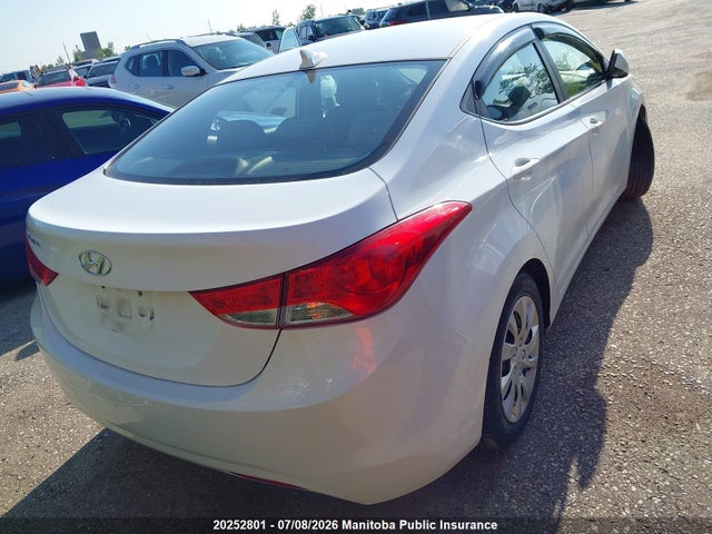 Aukcja sprzedaży 2013 Hyundai Elantra Gl, vin: 5NPDH4AE2DH287135, numer aukcji: 20252801