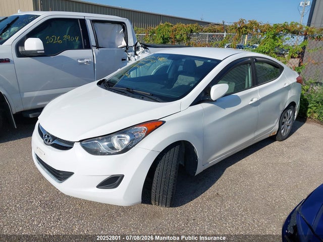 Aukcja sprzedaży 2013 Hyundai Elantra Gl, vin: 5NPDH4AE2DH287135, numer aukcji: 20252801