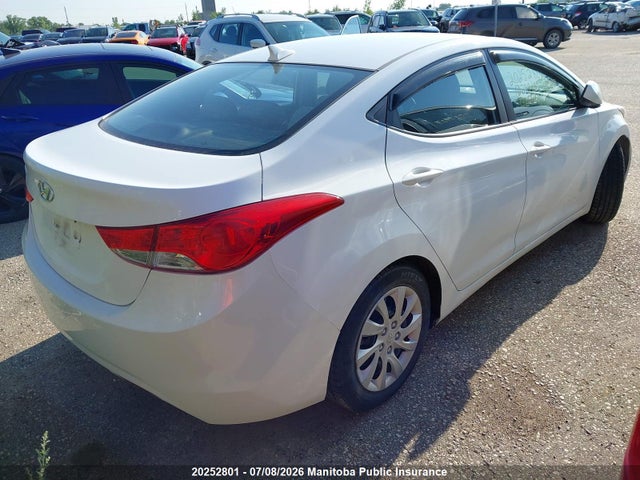 Aukcja sprzedaży 2013 Hyundai Elantra Gl, vin: 5NPDH4AE2DH287135, numer aukcji: 20252801