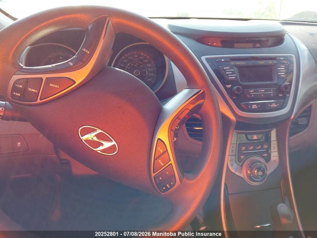 Aukcja sprzedaży 2013 Hyundai Elantra Gl, vin: 5NPDH4AE2DH287135, numer aukcji: 20252801