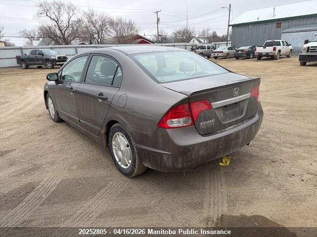 Aukcja sprzedaży 2010 Honda Civic Dx-g, vin: 2HGFA1F45AH034960, numer aukcji: 20252805