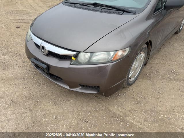 Aukcja sprzedaży 2010 Honda Civic Dx-g, vin: 2HGFA1F45AH034960, numer aukcji: 20252805
