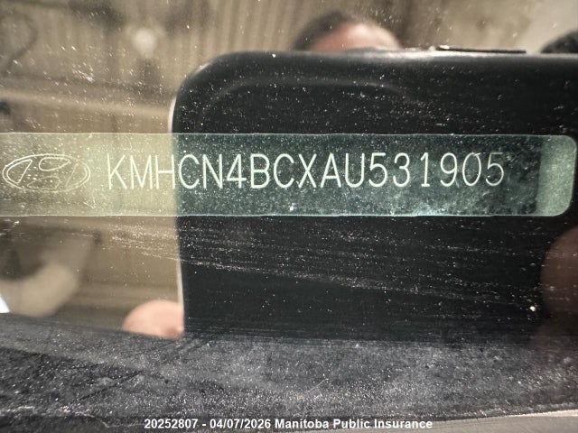 Продажа на аукционе авто 2010 Hyundai Accent Gl, vin: KMHCN4BCXAU531905, номер лота: 20252807