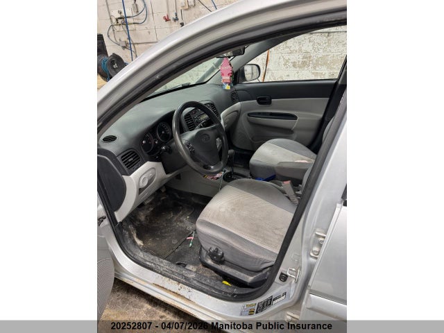 Продажа на аукционе авто 2010 Hyundai Accent Gl, vin: KMHCN4BCXAU531905, номер лота: 20252807