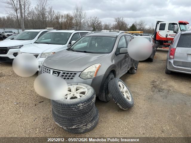 2009 Nissan Rogue Sl მანქანა იყიდება აუქციონზე, vin: JN8AS58V79W166283, აუქციონის ნომერი: 20252812