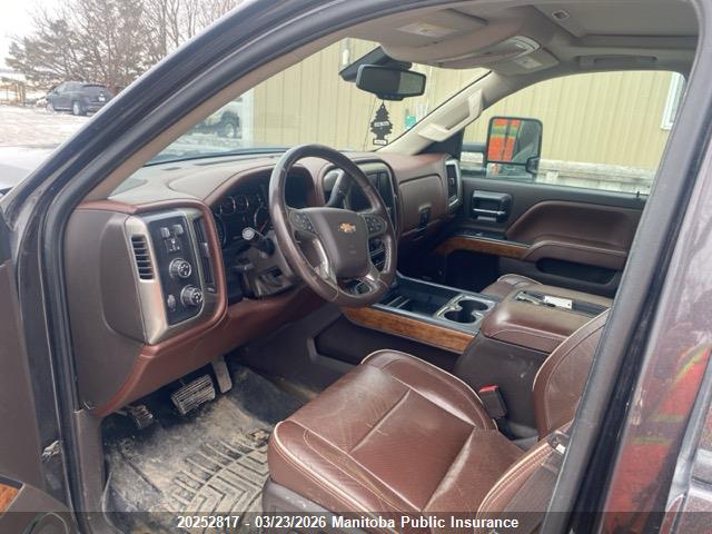 Продаж на аукціоні авто 2014 Chevrolet Silverado 1500 High Country Cc, vin: 3GCUKTEC7EG565395, номер лоту: 20252817