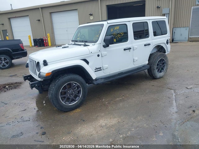1C4HJXEGXMW628438 Jeep Wrangler Unlimited Sahara 80th Anniversary Edition