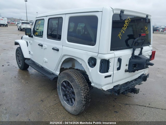 1C4HJXEGXMW628438 Jeep Wrangler Unlimited Sahara 80th Anniversary Edition