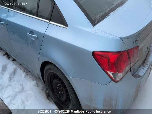 Продаж на аукціоні авто 2012 Chevrolet Cruze Eco Turbo, vin: 1G1PJ5SC8C7157778, номер лоту: 20252831