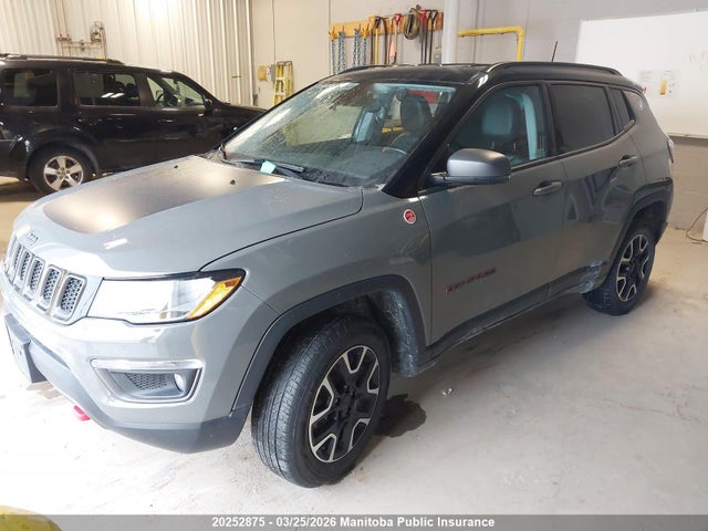 Продажа на аукционе авто 2019 Jeep Compass Trailhawk, vin: 3C4NJDDB4KT800165, номер лота: 20252875
