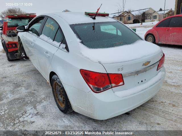 Продажа на аукционе авто 2013 Chevrolet Cruze Lt Turbo, vin: 1G1PC5SB6D7275587, номер лота: 20252879