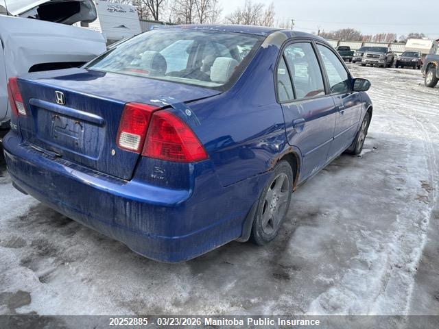 20252885 :رقم المزاد ، 2HGES16845H015950 vin ، 2005 Honda Civic Si مزاد بيع