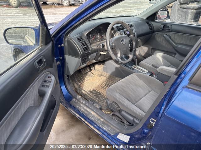 20252885 :رقم المزاد ، 2HGES16845H015950 vin ، 2005 Honda Civic Si مزاد بيع