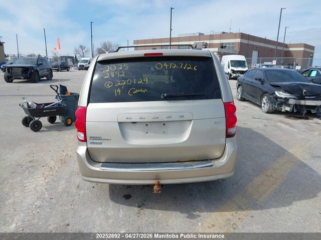 Продажа на аукционе авто 2014 Dodge Grand Caravan Sxt, vin: 2C4RDGBG3ER220129, номер лота: 20252892