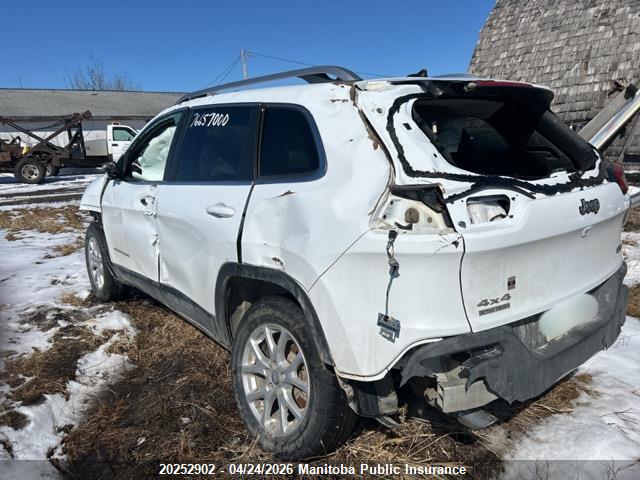 20252902 :رقم المزاد ، 1C4PJMCB4FW662198 vin ، 2015 Jeep Cherokee North مزاد بيع