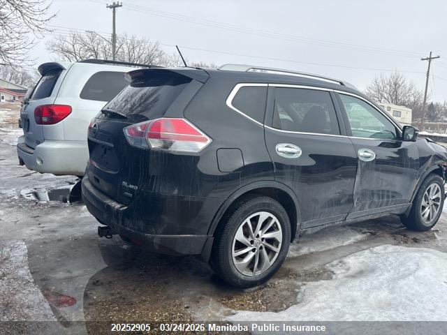 20252905 :رقم المزاد ، 5N1AT2MV2FC783659 vin ، 2015 Nissan Rogue Sl مزاد بيع