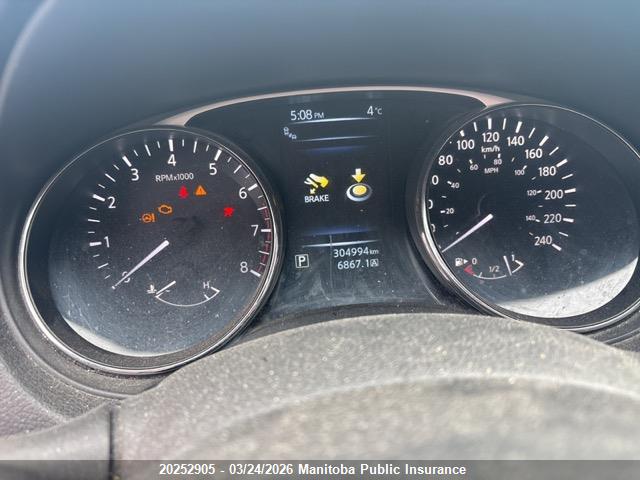 20252905 :رقم المزاد ، 5N1AT2MV2FC783659 vin ، 2015 Nissan Rogue Sl مزاد بيع