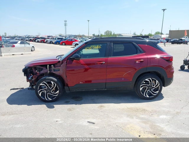 20252922 :رقم المزاد ، KL79MUSL0SB155257 vin ، 2025 Chevrolet Trailblazer Rs Turbo مزاد بيع