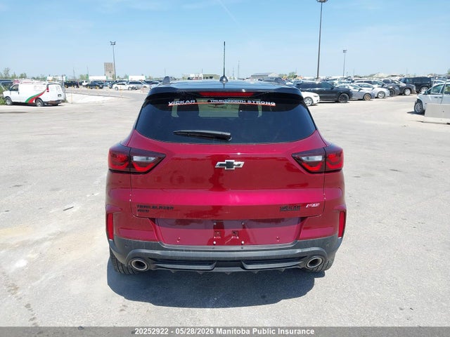 20252922 :رقم المزاد ، KL79MUSL0SB155257 vin ، 2025 Chevrolet Trailblazer Rs Turbo مزاد بيع