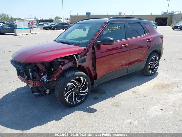 20252922 :رقم المزاد ، KL79MUSL0SB155257 vin ، 2025 Chevrolet Trailblazer Rs Turbo مزاد بيع