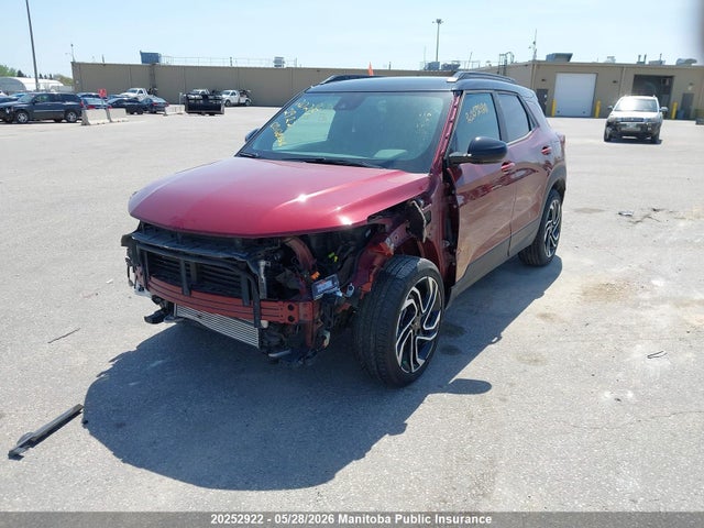 20252922 :رقم المزاد ، KL79MUSL0SB155257 vin ، 2025 Chevrolet Trailblazer Rs Turbo مزاد بيع