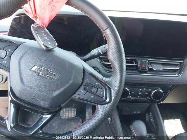 20252922 :رقم المزاد ، KL79MUSL0SB155257 vin ، 2025 Chevrolet Trailblazer Rs Turbo مزاد بيع