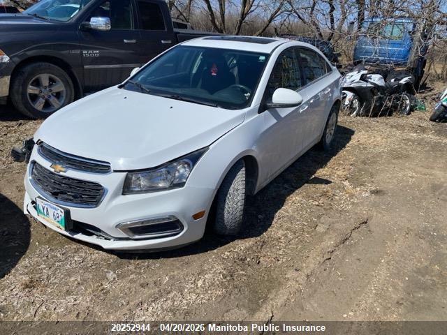 1G1PE5SB4G7214740 Chevrolet Cruze Lt Turbo