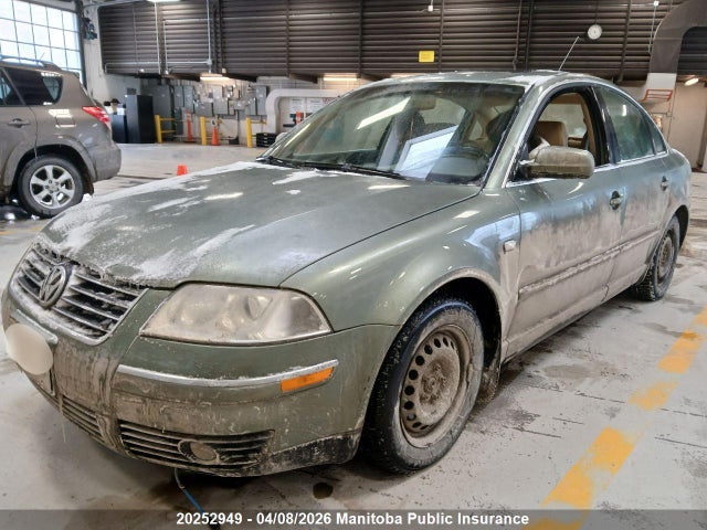 20252949 :رقم المزاد ، WVWTH63B53P331853 vin ، 2003 Volkswagen Passat Glx V6 4motion مزاد بيع