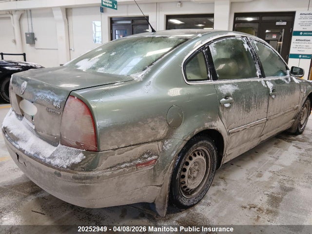 20252949 :رقم المزاد ، WVWTH63B53P331853 vin ، 2003 Volkswagen Passat Glx V6 4motion مزاد بيع