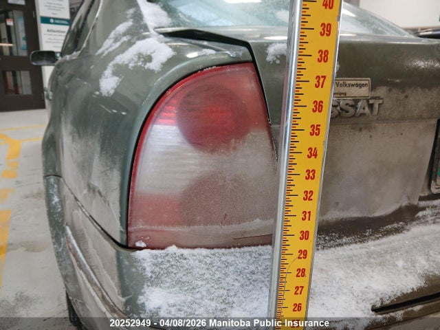 20252949 :رقم المزاد ، WVWTH63B53P331853 vin ، 2003 Volkswagen Passat Glx V6 4motion مزاد بيع