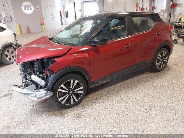 3N1CP5CU9KL537771 Nissan KICKS SV