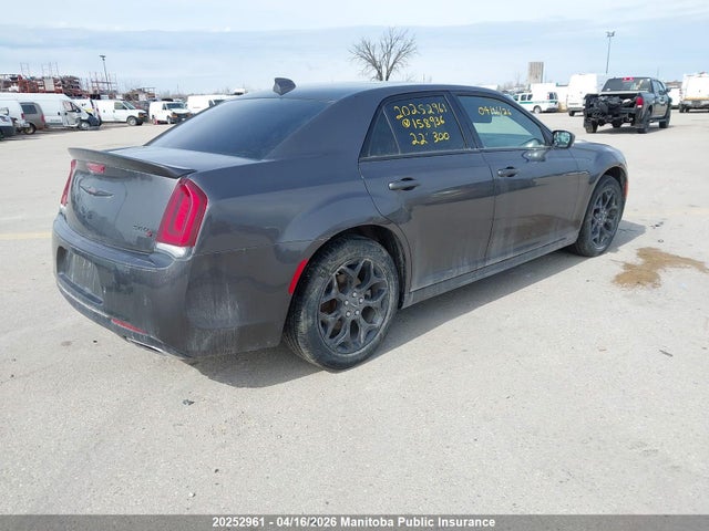 2022 Chrysler 300 S მანქანა იყიდება აუქციონზე, vin: 2C3CCAGG5NH158936, აუქციონის ნომერი: 20252961