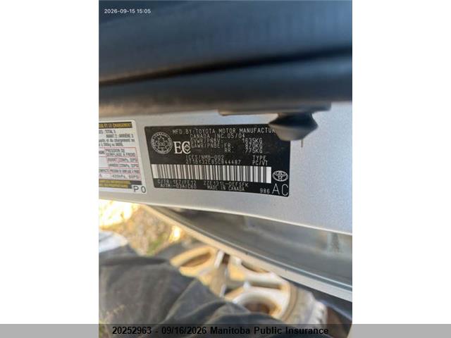 2005 Toyota Corolla Xrs მანქანა იყიდება აუქციონზე, vin: 2T1BY32E85C844487, აუქციონის ნომერი: 20252963