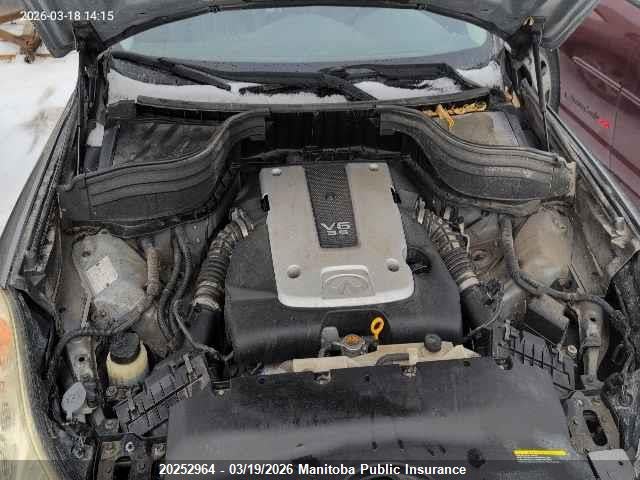 20252964 :رقم المزاد ، JN1AJ0HR3AM753412 vin ، 2010 Infiniti Ex35 مزاد بيع