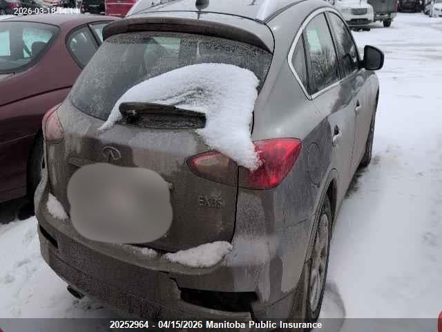 20252964 :رقم المزاد ، JN1AJ0HR3AM753412 vin ، 2010 Infiniti Ex35 مزاد بيع