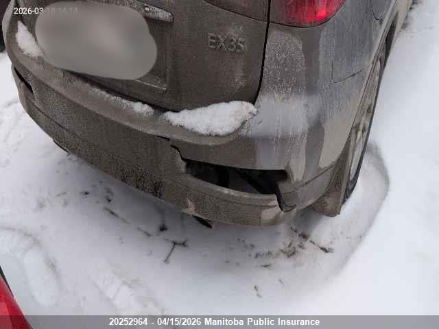20252964 :رقم المزاد ، JN1AJ0HR3AM753412 vin ، 2010 Infiniti Ex35 مزاد بيع