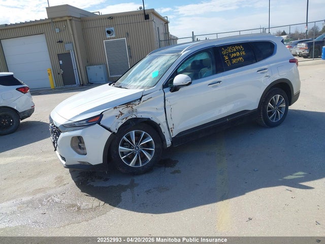2020 Hyundai Santa Fe Luxury 2.0t მანქანა იყიდება აუქციონზე, vin: 5NMS3CAA9LH265495, აუქციონის ნომერი: 20252993