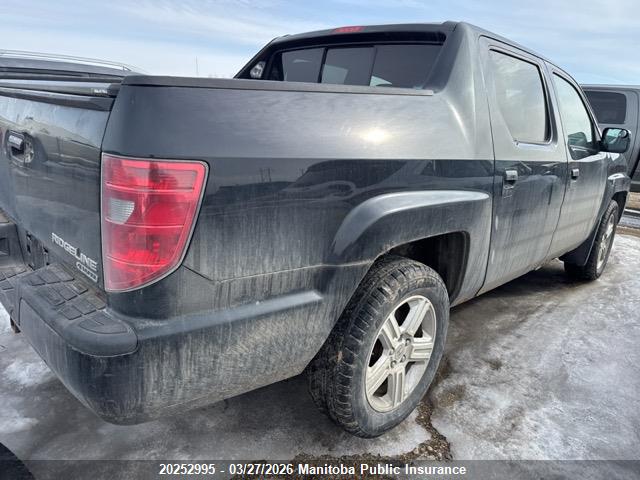 2009 Honda Ridgeline Rtl მანქანა იყიდება აუქციონზე, vin: 5FPYK16559B104205, აუქციონის ნომერი: 20252995