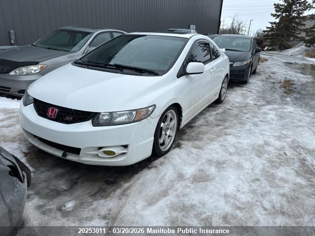 20253011 :رقم المزاد ، 2HGFG21579H100702 vin ، 2009 Honda Civic Si مزاد بيع