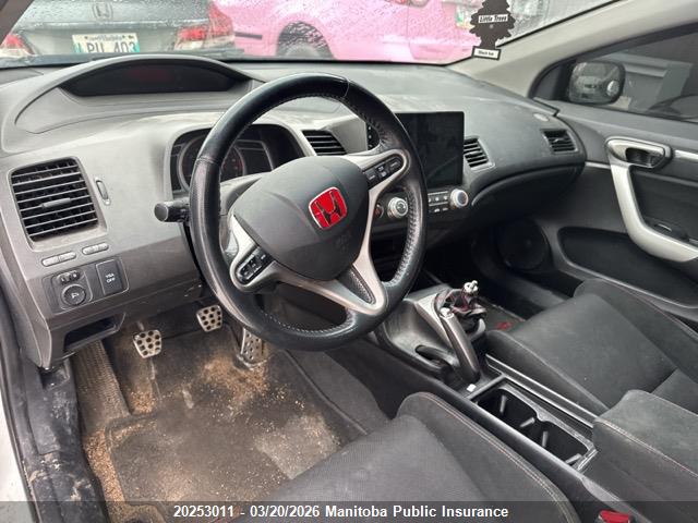 20253011 :رقم المزاد ، 2HGFG21579H100702 vin ، 2009 Honda Civic Si مزاد بيع