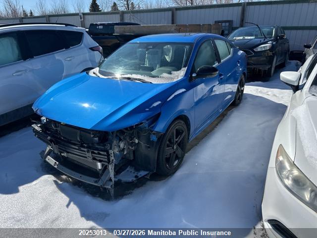 Продажа на аукционе авто 2022 Nissan Sentra 2.0 Sr, vin: 3N1AB8DVXNY294073, номер лота: 20253013